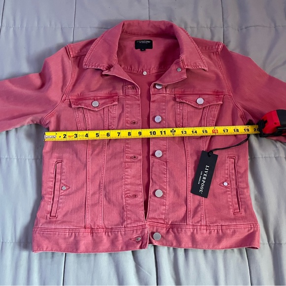 NWT Liverpool Los Angeles Classic Jean Jacket
Rosebud Size M - Picture 8 of 11